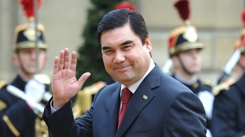 Turkmenistan's Gurbanguly Berdymukhamedov.